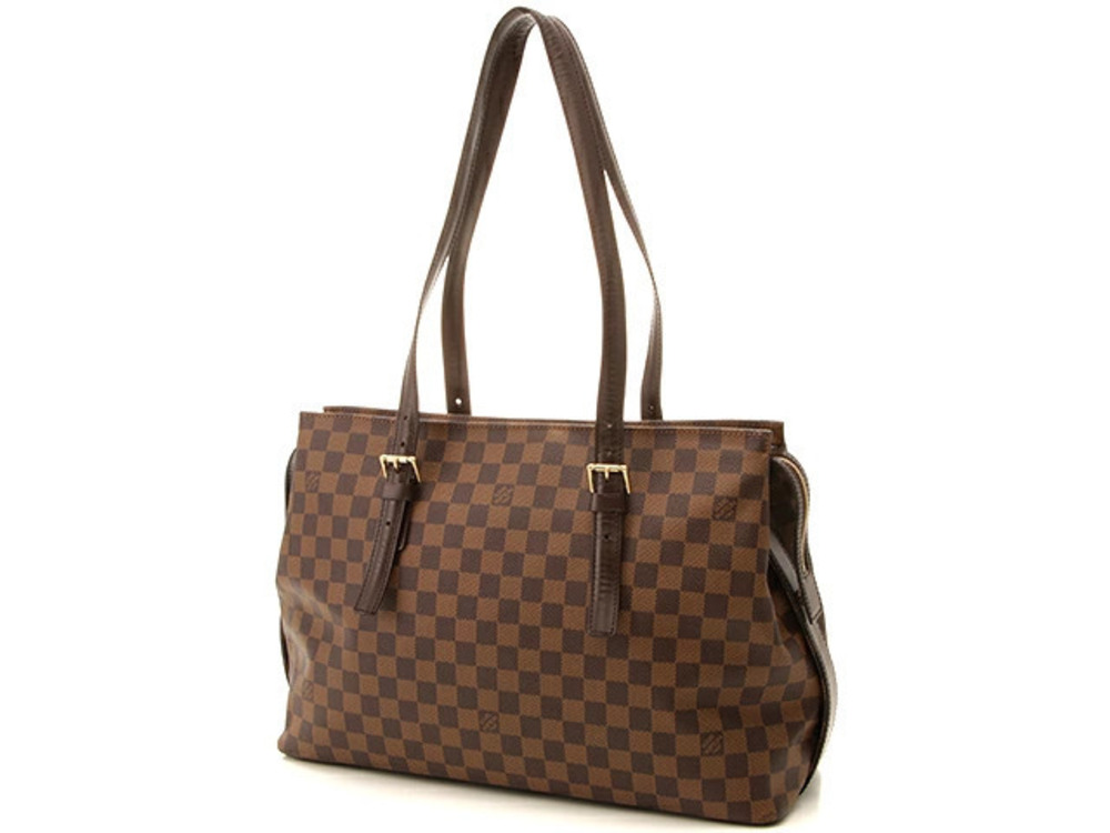 Louis Vuitton Tote Damier Bag Chelsea Brown